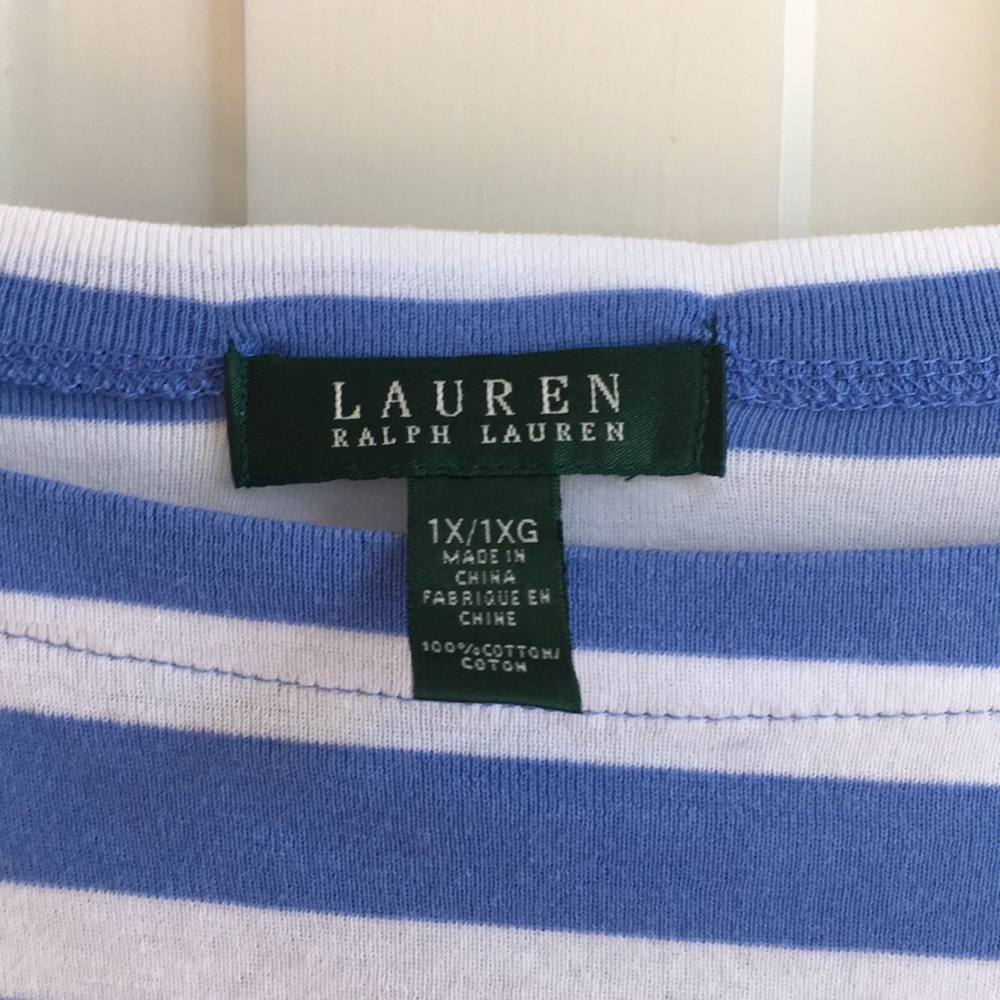 Ralph Lauren Boatneck Top - Picture 2 of 3